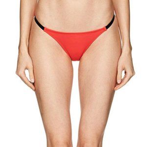 BNWOT Solid + Striped Morgan Bikini Bottoms Red